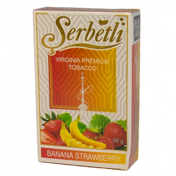 Купить Serbetli - Banana-Strawberry (Банан-Клубника)