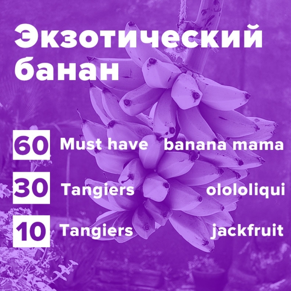 Купить Экзотический банан (рецепт)
