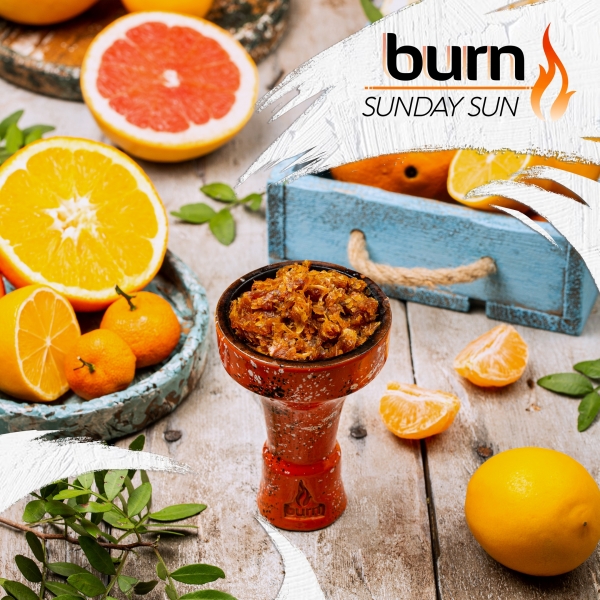 Купить Burn - Sunday Sun (Цитрусовый Микс) 200г