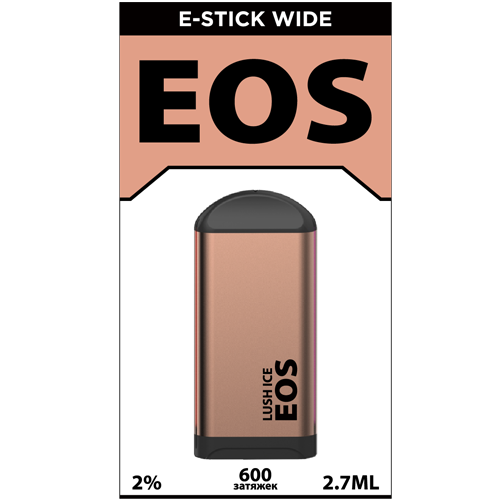 Купить EOS e-stick Wide - LUSH ICE, 600 затяжек, 20 мг (2%)