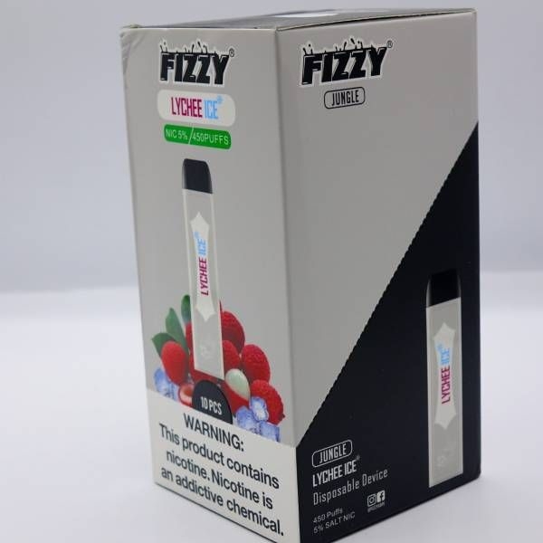 Купить FIZZY Jungle - Личи Лед, 450 затяжек, 20 мг (2%)