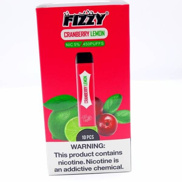 Купить FIZZY Jungle - Клюква, Лимон, 450 затяжек, 20 мг (2%)