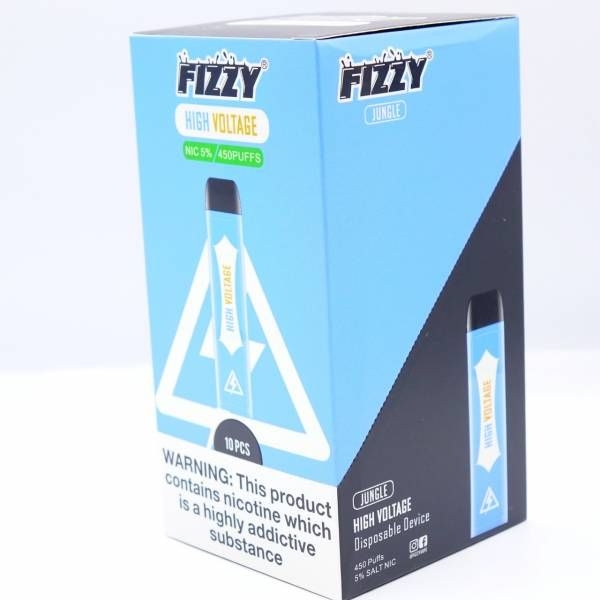 Купить FIZZY Jungle - Высокое Напряжение, 450 затяжек, 20 мг (2%)