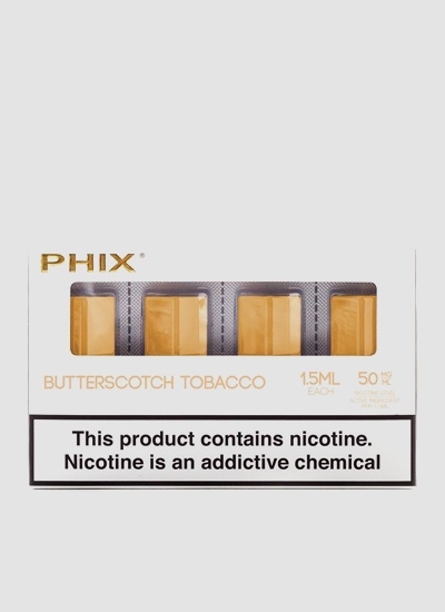 Купить Картридж Phix Butterscotch Tobacco (Табак, Ириска) х 4