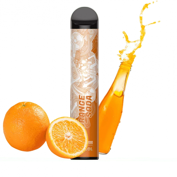 Купить Vozol Bar - Апельсиновая содовая, 1600 затяжек, 20 мг (2%)
