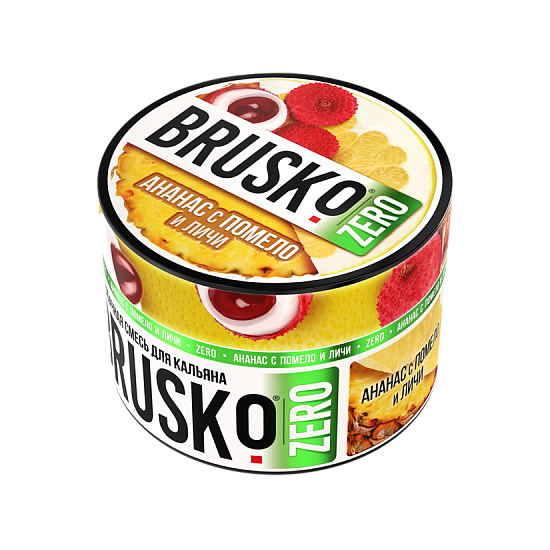 Купить Brusko Zero - Ананас с помело и личи 50г
