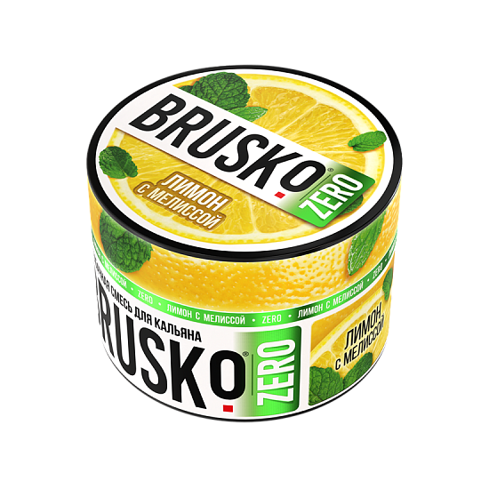 Купить Brusko Zero - Лимон с мелиссой 50г