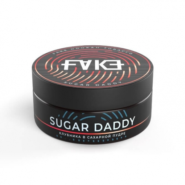 Купить Fake - Sugar Daddy (Клубника в сахарной пудре) 100г
