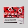 Купить AMMO – Клубника, 1200 затяжек, 20 мг (2%)